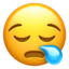 sleepy-sleepy face