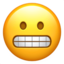 grimacing-grimacing face